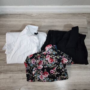Women's Long Sleeves Shirt Size XL Lot of 3